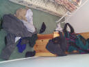 Jesse's mess of a room.